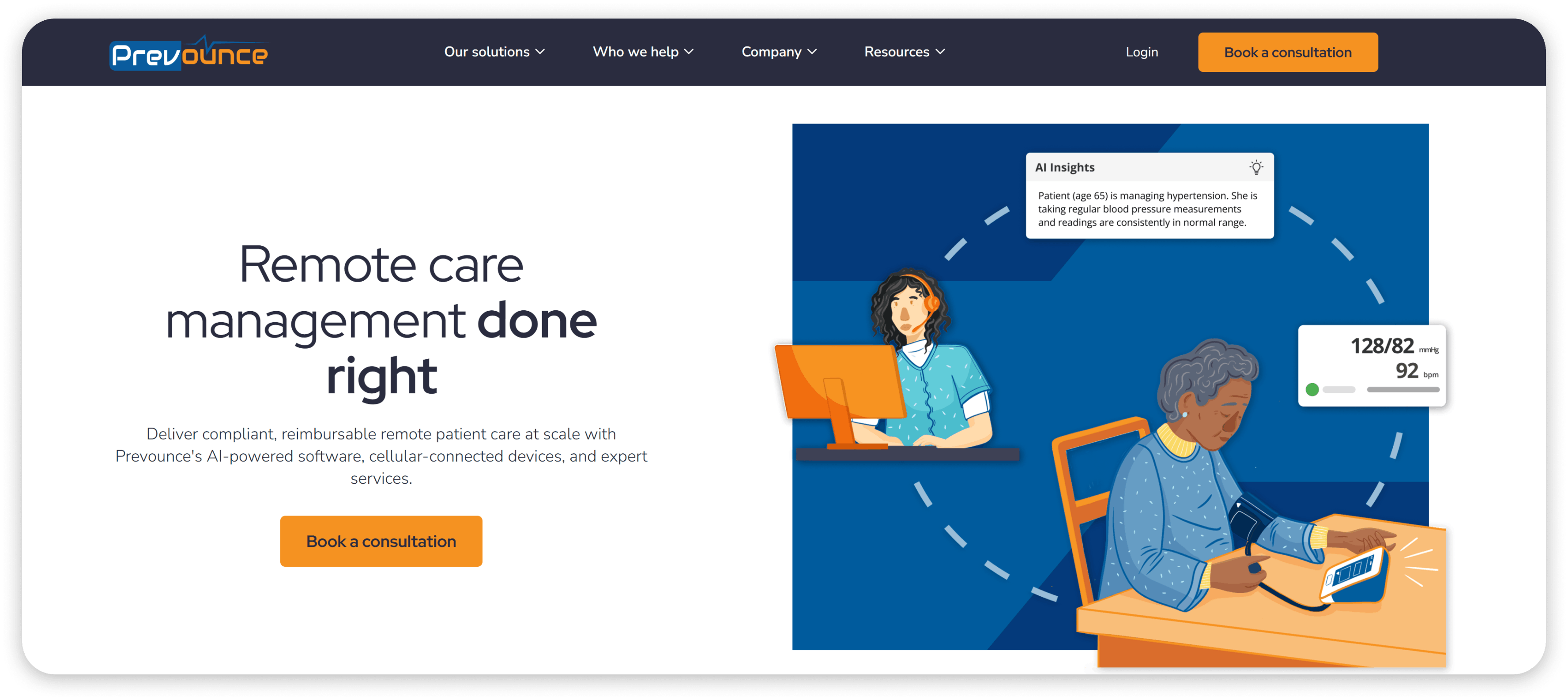 Prevounce - Remote Care Done Right