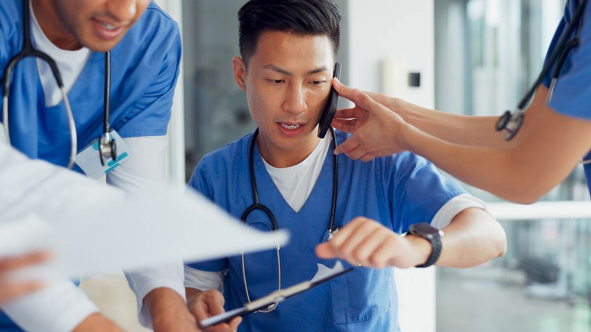 Clinician overwhelmed by data