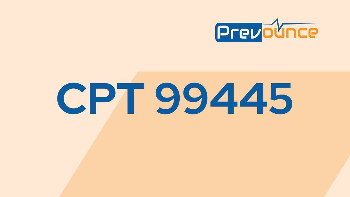 RPM CPT Code 99445